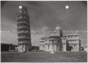 Pisa, Schiefer Turm, Apsis des Domes Santa Maria Assunta