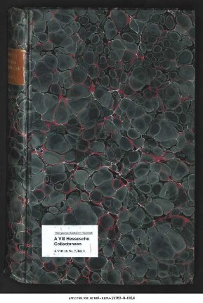 Abschrift aus einem Konvolut Gleichischer Sachen in der Universitätsbibliothek Jena