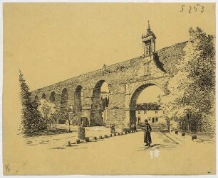 Aquädukt zu Coimbra, Aquädukt mit Triumpfbogen