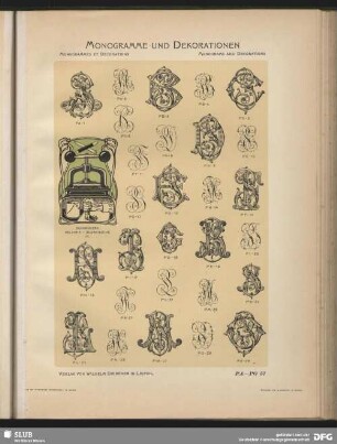 Embleme [Buchbinder]