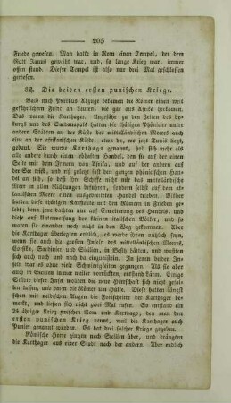 32. Die beiden ersten punischen Kriege
