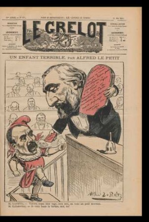 Un enfant terrible, par Alfred Le Petit