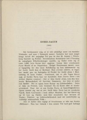 Gorki-Sagen (1905)