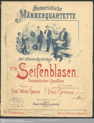 Seifenblasen : Humoristisches Quodlibet; 48. Werk