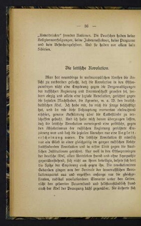 36-42, Die lettische Revolution