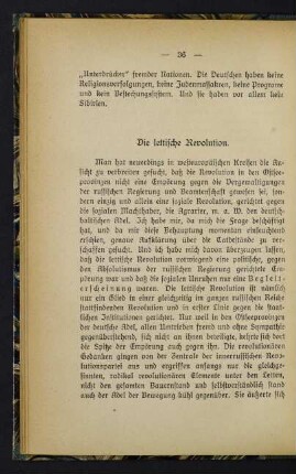36-42, Die lettische Revolution