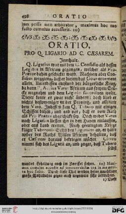 Oratio pro Q. Ligario ad C. Caesarem