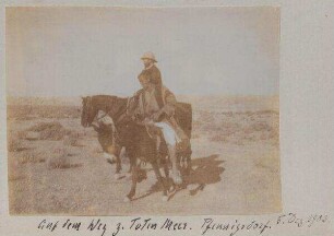 Auf dem Web z. Toten Meer. Pfenningsdorf. 5. Dez. 1903.