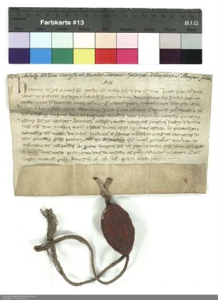 Indulgenzbrief Heinrichs, Bischof von Savona, für das Stift Fulda