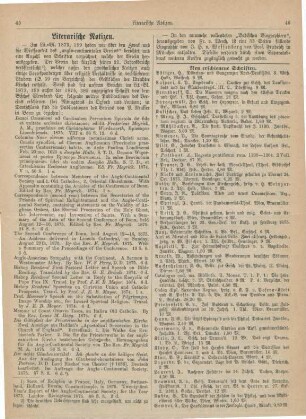 45-48 Literarische Notizen
