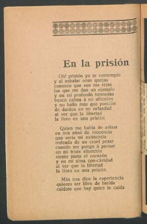 En la prisión