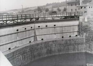 Schleusen der Staustufe Kachlet/Donau