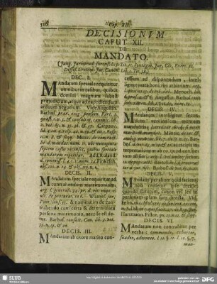 Caput XII. De Mandato