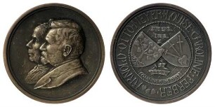 Privatmedaille auf die goldene Hochzeit des Ehepaars Meyer