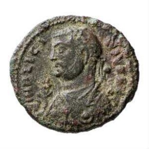 Münze, Follis (Follaro), 317 - 320 n. Chr.