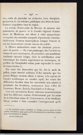 3. Oeuvre universitaire suisse des étudiants prisonniers de guerre