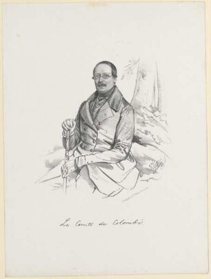 Bildnis des Comte de Colombé
