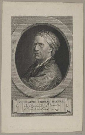 Bildnis des Guillaume Thomas Raynal