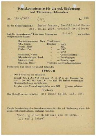 Fuchs, Gustav