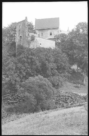 Lauenstein. Schlossruine