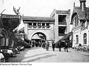 Römischer Grenzwall : Dresden, Stübelallee, römischer Grenzwall im Vergnügungseck