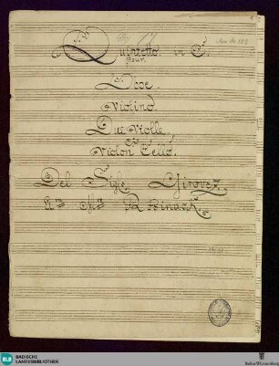 Symphonies. Arr - Don Mus.Ms. 582 : ob, strings; C; RicG deest