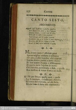 Canto Sesto