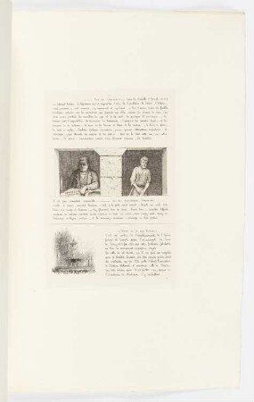 Rue du Croissant - l’Opera de la rue Richelieu, Blatt 18 der Folge "Paris intime"
