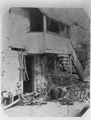 Altan mit Treppe : Altan mit Treppe. Fotografie (um 1870; A. Kotzsch). Dresden: Stadtmuseum
