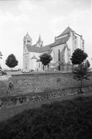 Breisach: Münster vom Hotel Münsterberg, ohne Brunnen