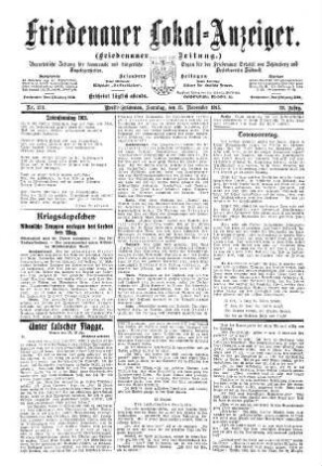 Nr. 273, 21.11.1915