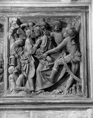 Passionsrelief — Gefangennahme Christi