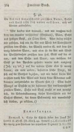 384-386 III. Unterschied zwischen Vater, Sohn und Geist