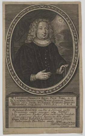 Bildnis des Iohannes Heinricus Bohn