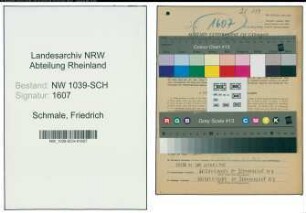 Entnazifizierung Friedrich Schmale , geb. 27.01.1913 (Musiker)