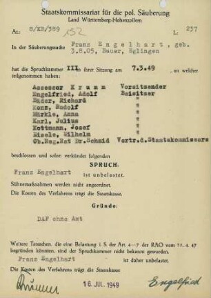 Engelhardt, Franz