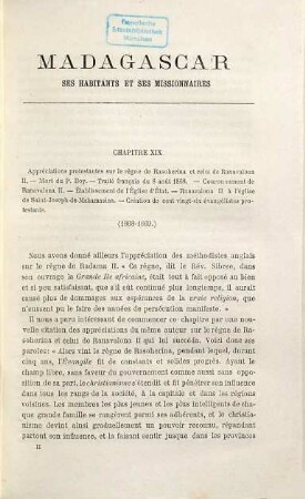 Histoire de Madagascar, ses habitants et ses missionnaires, 2