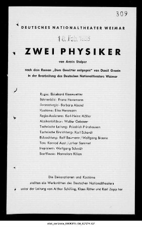 Zwei Physiker