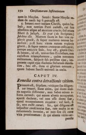 152-160, Caput IV - VII