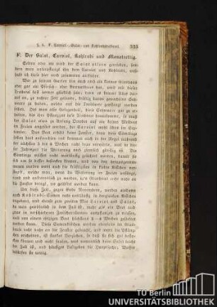 F. Der Salat, Carviol, Kohlrabi und Monatrettig.
