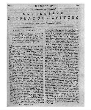 Beytrag zur Geschichte des Glaubensreglements : in einem Sendschreiben an die ehrsame Geistlichkeit der evangelisch-würtembergischen Kirche / [R. H. K.]. - Heilbronn : Eckebrecht, 1789