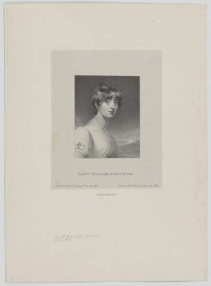 Bildnis der Lady William Bentinck