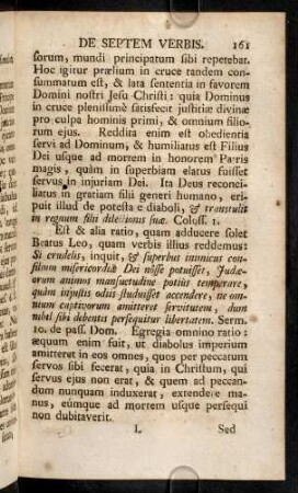 161-164, Est & alia ratio, quam adducere solet ...