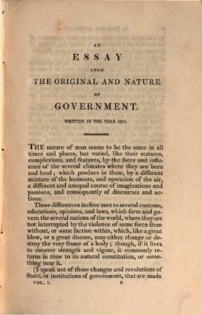 The works of Sir William Temple, Bart. : complete in four volumes ; to which is prefixed, the life and character of the author, considerably enlarged, 1
