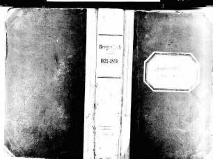 Bregenbach, Hammereisenbach-Bregenbach, Vöhrenbach VS; Katholische Gemeinde: Standesbuch 1821-1869