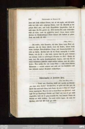Schleiermacher an Henriette Herz. Den 7ten März 1803.