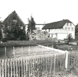 Colditz-Möseln, Seuphaner Straße 3 und 3 b. Wohnstallhäuser (18. Jh. (Nr. 3), 1846 (Nr. 3 b)). Straßenansicht