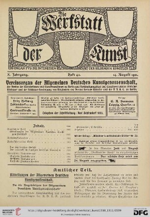 Heft 43 (14. August 1911)