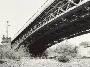Dresden, Marienbrücke, Eisenbahnbrücke