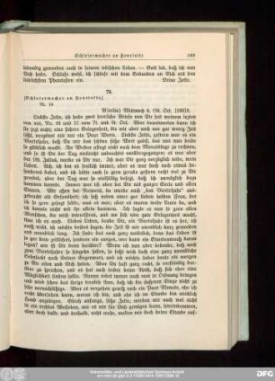 79. [Schleiermacher an Henriette.]